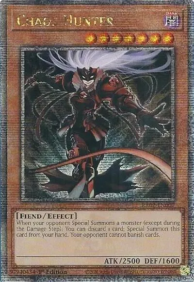 Chaos Hunter - Quarter Century Secret Rare