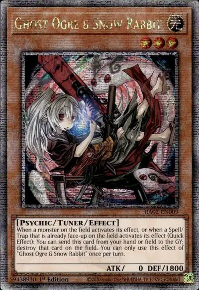 Ghost Ogre & Snow Rabbit - Quarter Century Secret Rare