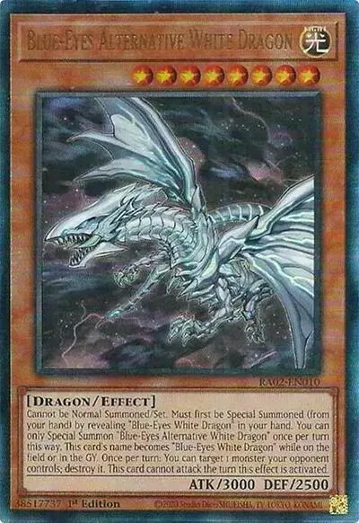 Blue-Eyes Alternative White Dragon - Pur