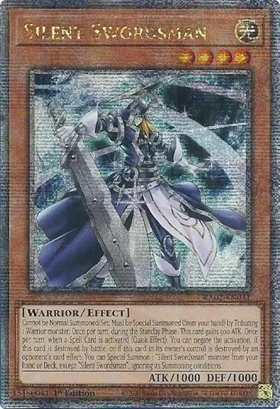 Silent Swordsman - Quarter Century Secret Rare