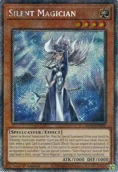Silent Magician - Platinum Secret Rare