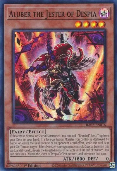 Aluber the Jester of Despia - 1st Edition