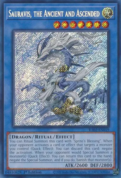 Sauravis, the Ancient and Ascended - Secret Rare