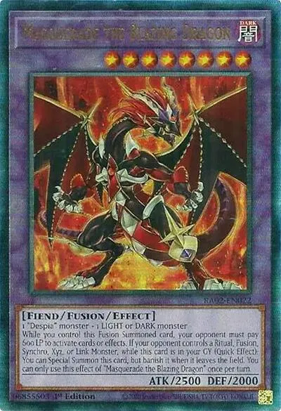 Masquerade the Blazing Dragon - Pur