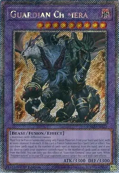 Guardian Chimera - Platinum Secret Rare