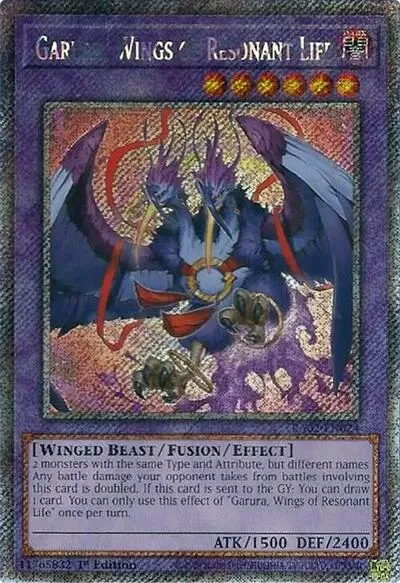 Garura, Wings of Resonant Life - Platinum Secret Rare