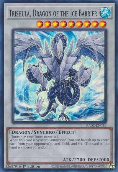 Trishula, Dragon of the Ice Barrier - 1st Edition