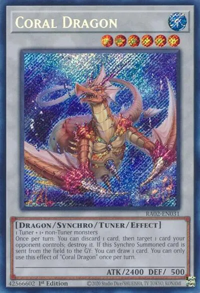 Coral Dragon - Secret Rare