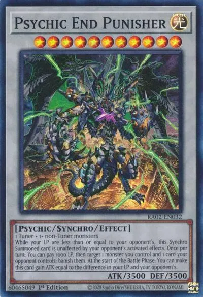 Psychic End Punisher - 1st Edition