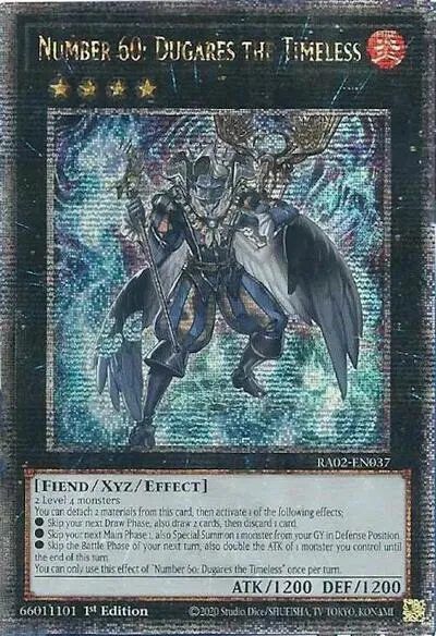 Number 60: Dugares the Timeless - Quarter Century Secret Rare