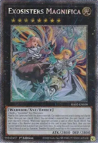 Exosisters Magnifica - Platinum Secret Rare