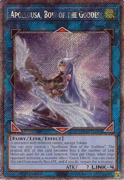 Apollousa, Bow of the Goddess - Platinum Secret Rare
