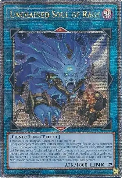 Unchained Soul of Rage - Quarter Century Secret Rare