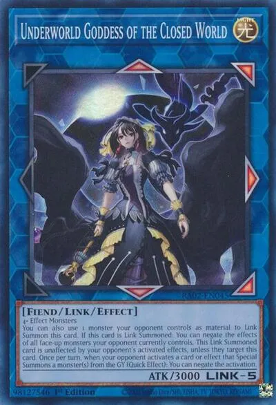 Underworld Goddess of the Closed World - 1st Edition