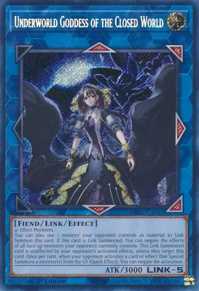 Underworld Goddess of the Closed World - Secret Rare