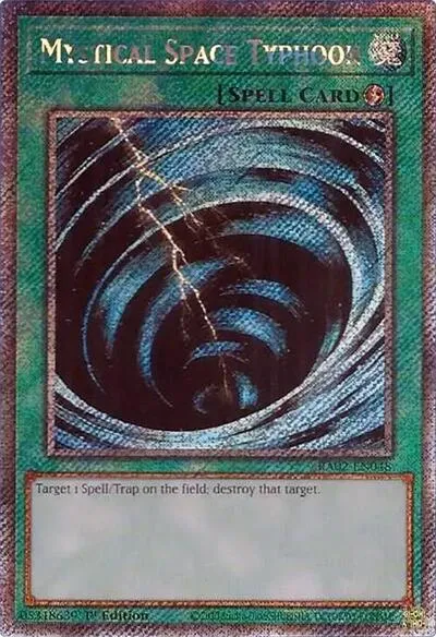 Mystical Space Typhoon - Platinum Secret Rare