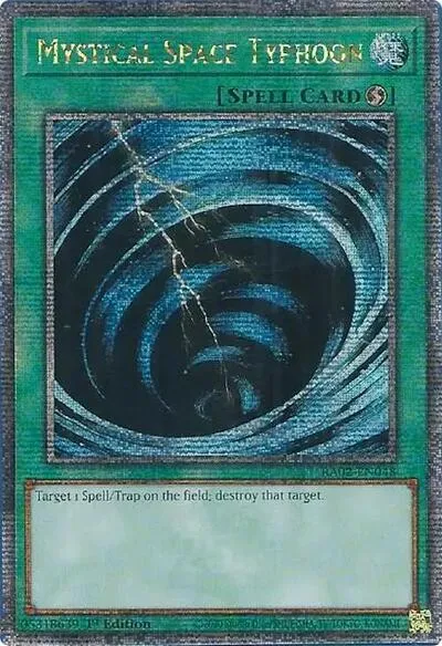 Mystical Space Typhoon - Quarter Century Secret Rare