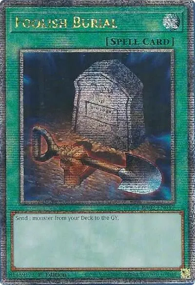 Foolish Burial - Quarter Century Secret Rare