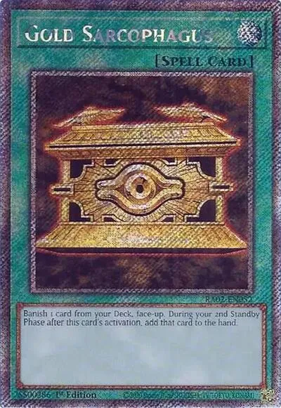 Gold Sarcophagus - Platinum Secret Rare