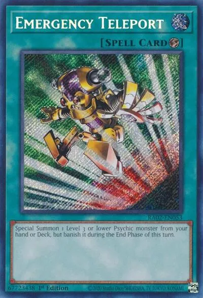 Emergency Teleport - Secret Rare