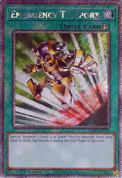 Emergency Teleport - Platinum Secret Rare