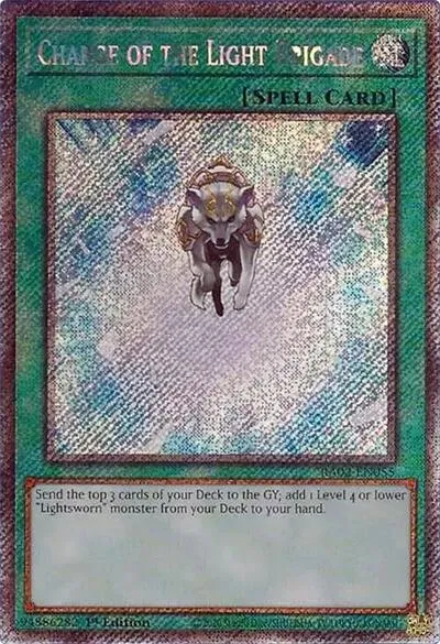 Charge of the Light Brigade - Platinum Secret Rare