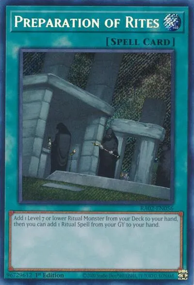 Preparation of Rites - Secret Rare