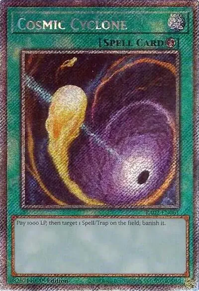 Cosmic Cyclone - Platinum Secret Rare