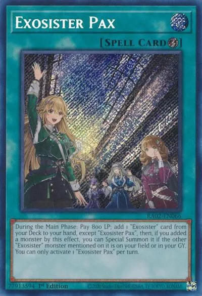 Exosister Pax - Secret Rare