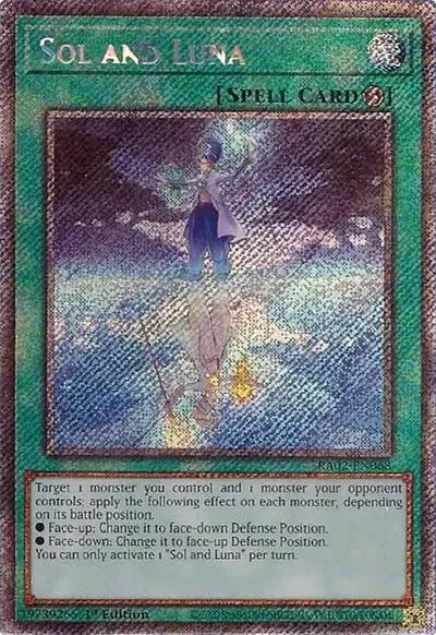 Sol and Luna - Platinum Secret Rare