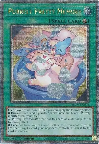 Purrely Pretty Memory - Quarter Century Secret Rare
