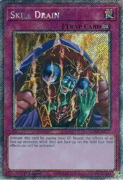 Skill Drain - Platinum Secret Rare
