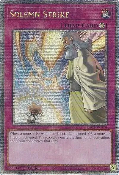 Solemn Strike - Quarter Century Secret Rare