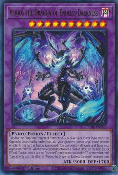 Veidos the Dragon of Endless Darkness - 1st Edition
