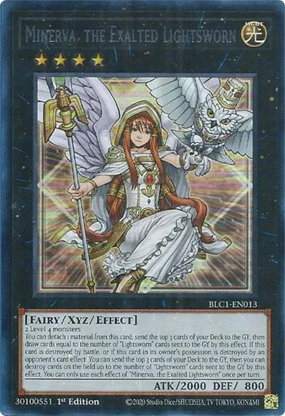 Minerva, the Exalted Lightsworn - Silver