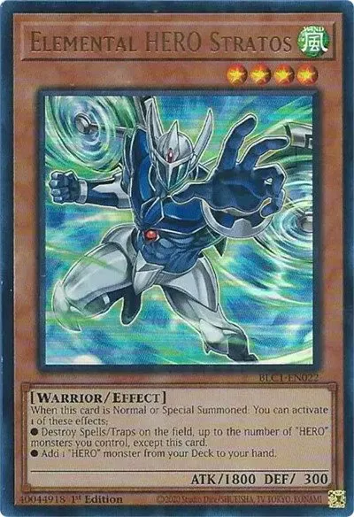 Elemental HERO Stratos - 1st Edition
