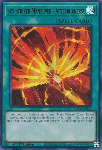 Sky Striker Maneuver - Afterburners! - 1st Edition