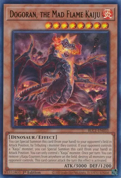 Dogoran, the Mad Flame Kaiju - 1st Edition