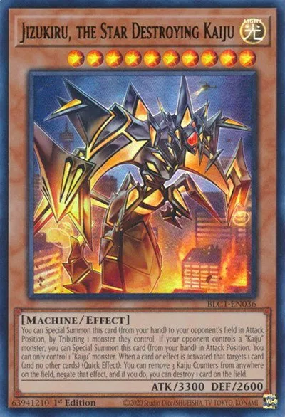 Jizukiru, the Star Destroying Kaiju - 1st Edition