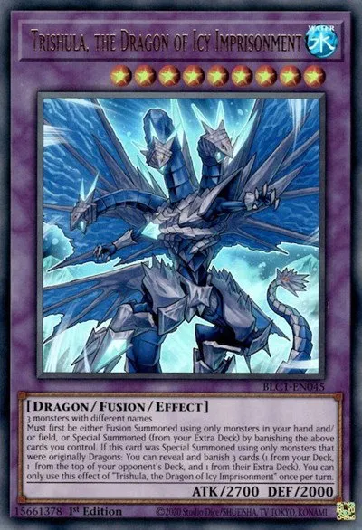 Trishula, the Dragon of Icy Imprisonment - 1st Edition