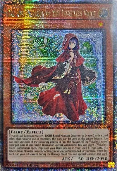 Lo, the Prayers of the Voiceless Voice - Quarter Century Secret Rare