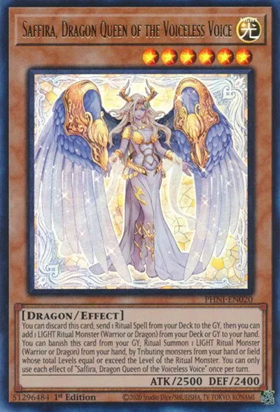 Saffira, Dragon Queen of the Voiceless Voice - 1st Edition