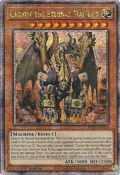 Carnot the Eternal Machine - Quarter Century Secret Rare