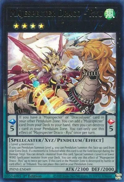 Majespecter Draco - Ryu - 1st Edition