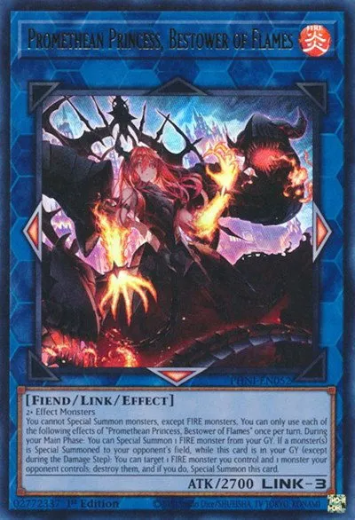 Promethean Princess, Bestower of Flames - 1st Edition