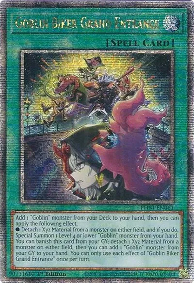 Goblin Biker Grand Entrance - Quarter Century Secret Rare