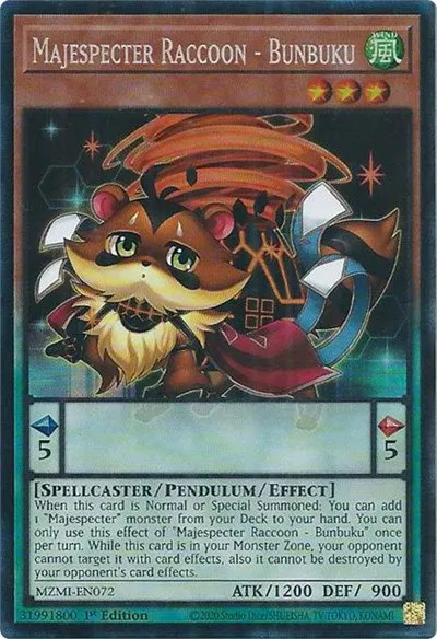 Majespecter Raccoon - Bunbuku - Cr