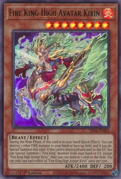 Fire King High Avatar Kirin - Unlimited