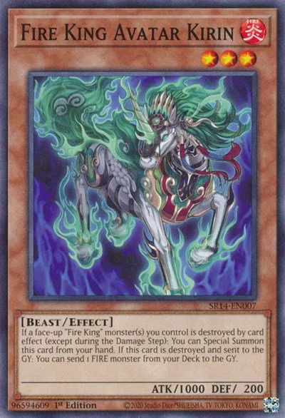 Fire King Avatar Kirin - 1st Edition