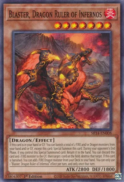Blaster, Dragon Ruler of Infernos - Unlimited